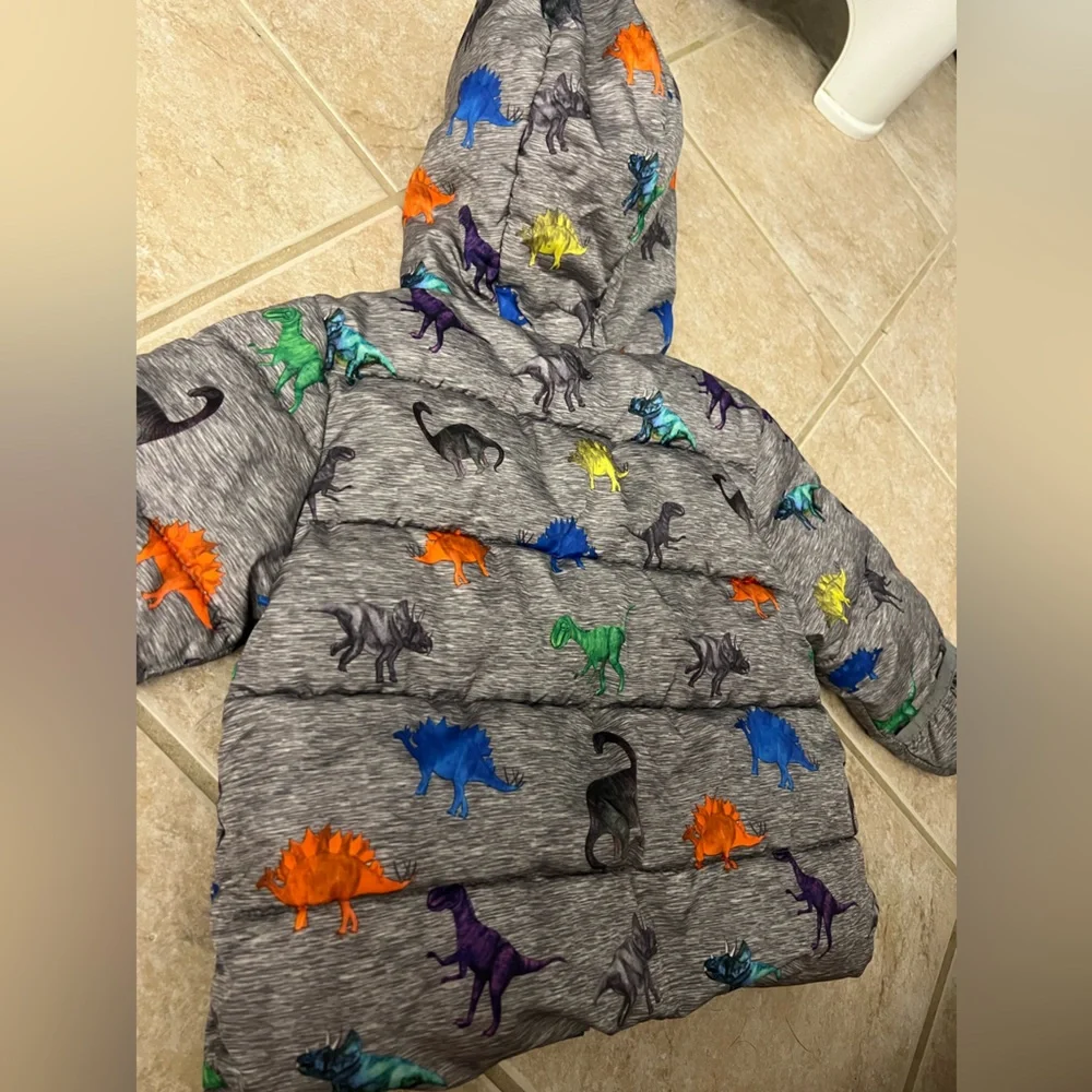 Swiss Tech dinosaur winter coat size 18 months